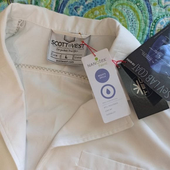 Women lab coat Scottevest L - Picture 3 of 10